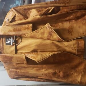 Lena Gabrielle Camel Jacket 14